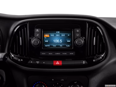 2016 Ram ProMaster City closeup of radio head unit