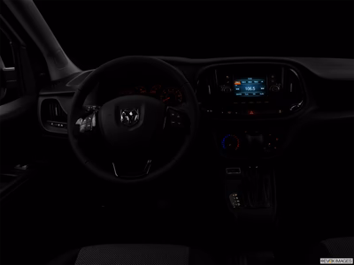 2016 Ram ProMaster City centered wide dash shot - "night" shot
