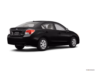 2012 Subaru Impreza passenger side rear three-quarter view