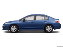 2012 Subaru Impreza driver's side profile view