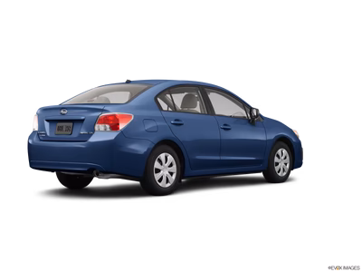 2012 Subaru Impreza passenger side rear three-quarter view