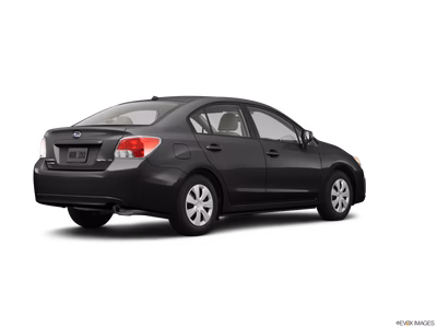 2012 Subaru Impreza passenger side rear three-quarter view