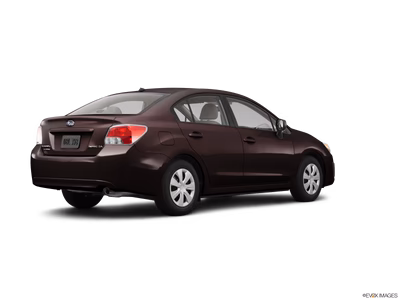 2012 Subaru Impreza passenger side rear three-quarter view