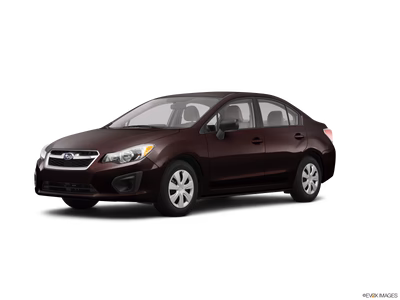 2012 Subaru Impreza driver's side front three-quarter view