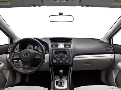 2012 Subaru Impreza centered wide dash shot