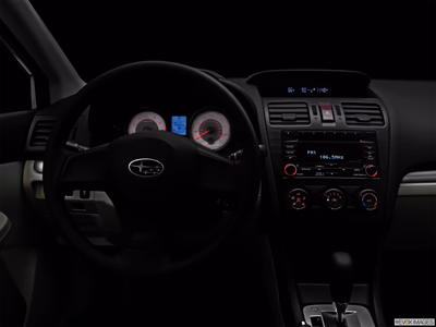 2012 Subaru Impreza centered wide dash shot - "night" shot