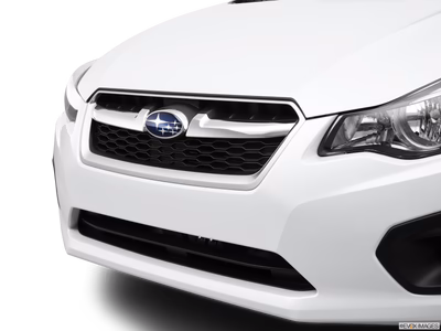 2012 Subaru Impreza close up of grill